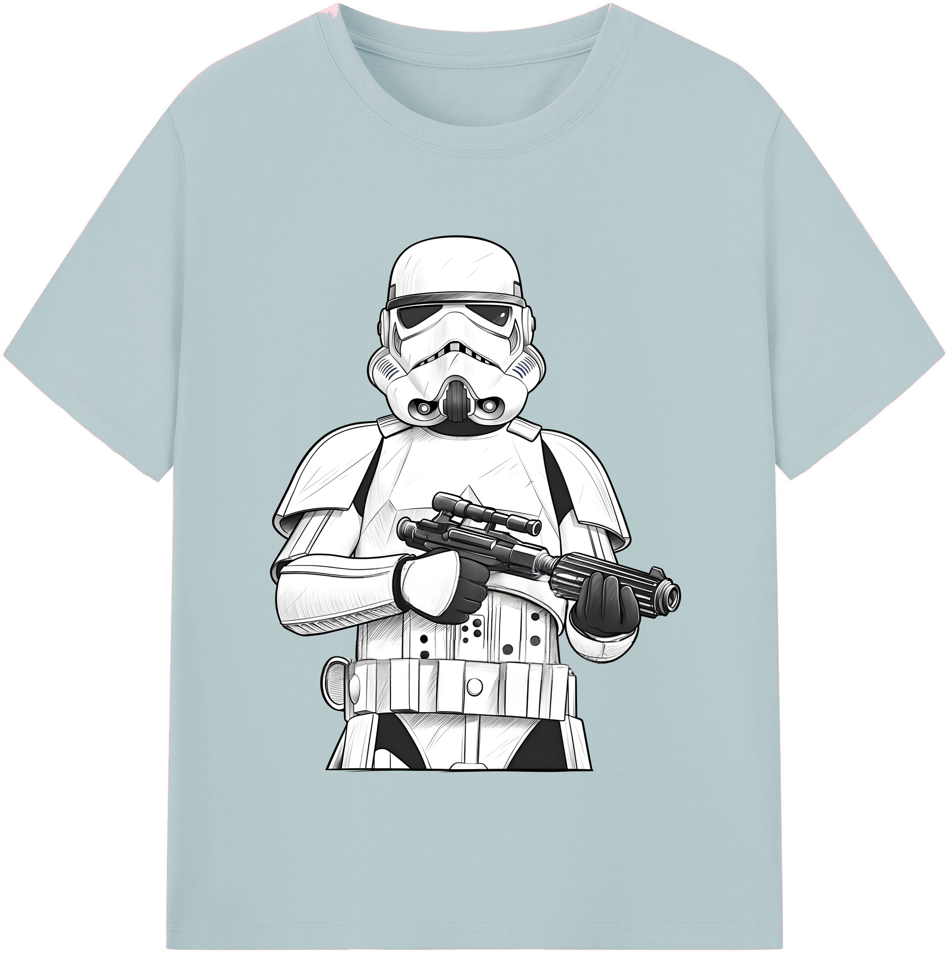 （画像用） スター・ウォーズ Star Wars 綿100％半袖Tシャツ（フロントプリント）